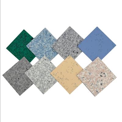Contrôle statique ESD Carreaux de vinyle Matériau de rouleau de revêtement de sol de contrôle statique