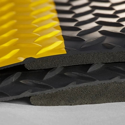 Mat anti fatigue pour poste de travail Mat en caoutchouc de mise à la terre ESD