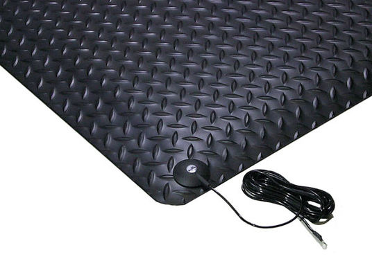 Tapis de sol antifatigue ESD personnalisé en PVC, mousse EVA et caoutchouc conducteur