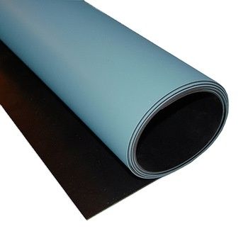 Mat de table antistatique de 1,8 mm-3 mm en caoutchouc ESD pour les laboratoires