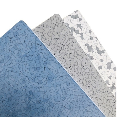 Carreaux de sol en PVC conducteur 10^4-10^6 Ohm personnalisable