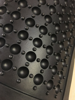 Tapis antifatigue ESD - Caoutchouc synthétique, dimensions personnalisées, 10e6-10e9 Ohm