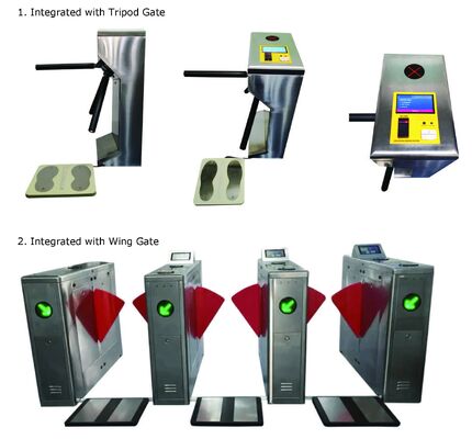 Système de contrôle d'accès d'entrée ESD pour usine électronique