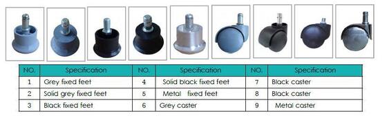 Utilisation industrielle Tabouret de travail en cuir ESD PU antistatique pour salle blanche