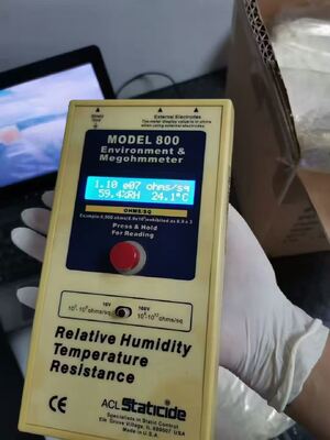 ESD Gants de sécurité en nitrile bleu noir Gants d'examen antistatique jetables pour la vente en gros