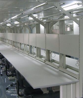 Tableau de travail ESD entièrement personnalisé pour l'assemblage électronique