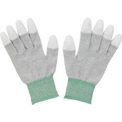 Gants de haute qualité ESD Fabrique de gants de haute qualité ESD Laboratoire de gants de haute qualité de fibres de carbone antistatiques PU