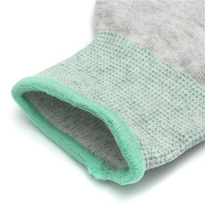 Gants de haute qualité ESD Fabrique de gants de haute qualité ESD Laboratoire de gants de haute qualité de fibres de carbone antistatiques PU
