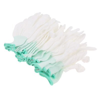 Gants antistatiques antistatiques de laboratoire antistatiques en nylon revêtus de palme avec gants antistatiques sans poussière