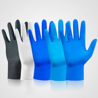 Gants jetables à base de nitrile antistatique Gants de travail de la chaîne de montage de PCB