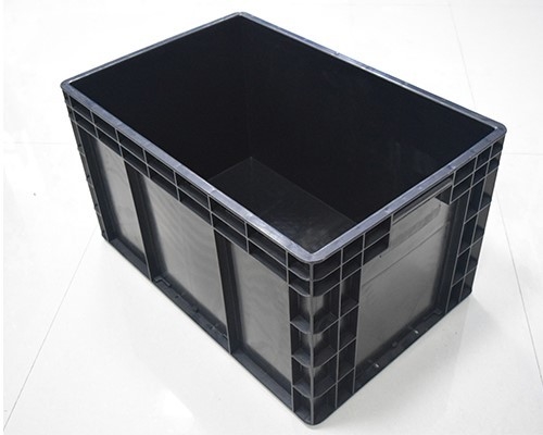 Boîte à outils en plastique en PVC en PP antistatique noir