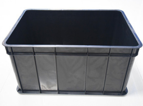 Boîte à outils en plastique en PVC en PP antistatique noir
