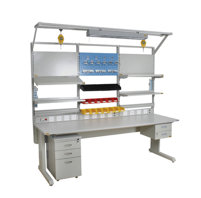 Ligne de production d'assemblage ESD Bureau d'atelier industriel Table