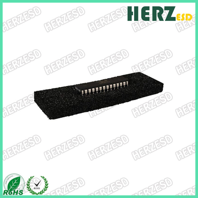 Emballage antistatique mousse d'emballage en PU Noir ESD mousse en poudre pour emballage