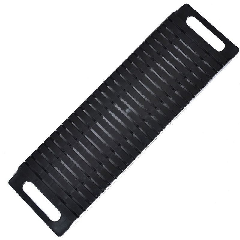 Différentes tailles Esd Pcb Plateau de stockage de circulation en plastique noir Antistatique ESD Plateau de circulation
