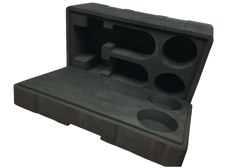Listes de mousse ESD conducteur Résistance de surface 10e3-10e6 Ohm Tailles et formes personnalisées