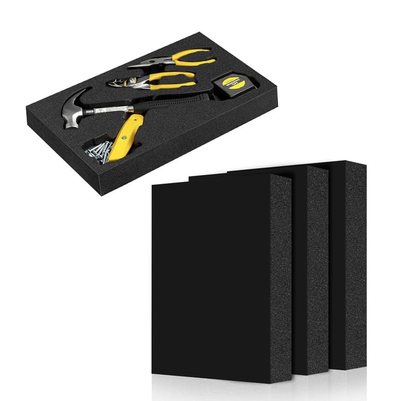 Modèle HZ-1201B ESD Foam Sheets Noir 2-200 mm d'épaisseur pour la protection contre les dommages statiques