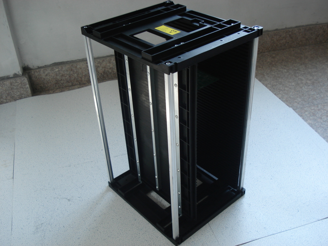Réservoir de périodique de PCB ESD Carton de stockage de PCB SMT antistatique pour une manipulation sécurisée de PCB 355*315*580mm
