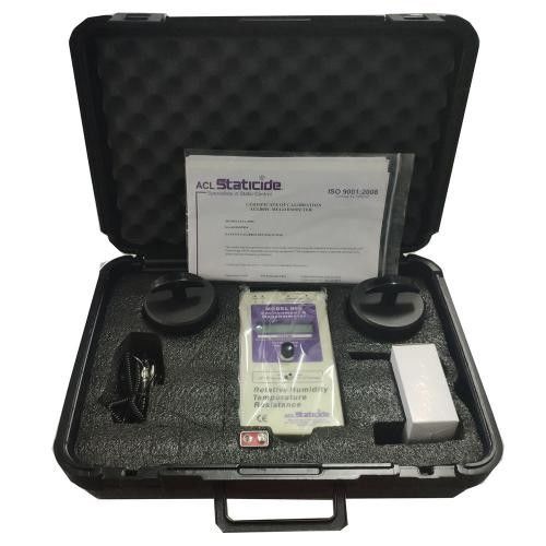 Mesure de résistance de surface ESD antistatique pour le matériel d'essai et la conformité de contrôle statique