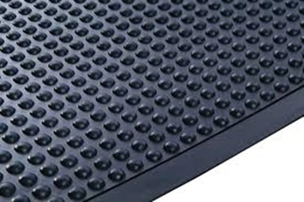 Tapis antifatigue ESD - Caoutchouc synthétique, dimensions personnalisées, 10e6-10e9 Ohm