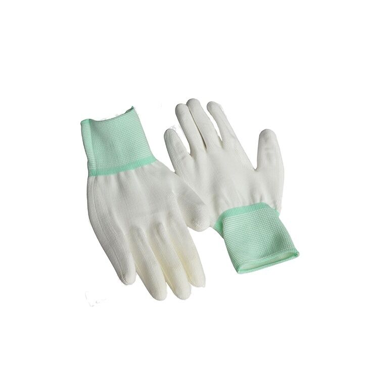 Gants Conducteurs ESD Antidérapants Gants de Travail Antistatiques avec Pointe et Paume Enduites de PU