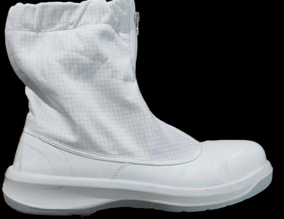 Chaussures de sécurité ESD à orteils en acier Bottes antistatiques pour salles blanches électronique semi-conducteur fabrication et lieux de travail industriels